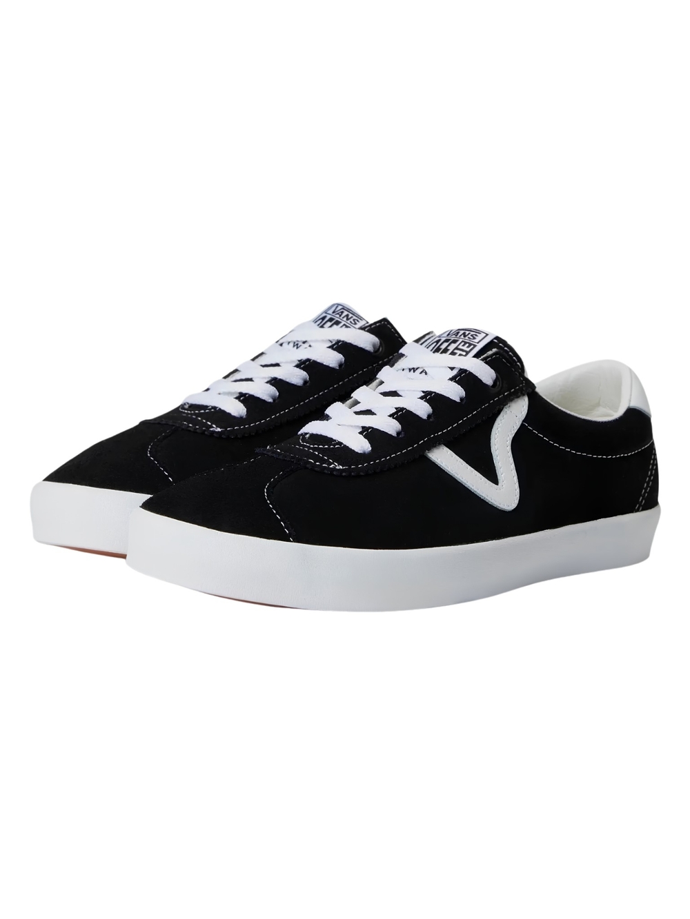 NWT Vans Sport Low Premium Suede Black And White Sneakers M 11 / M 13